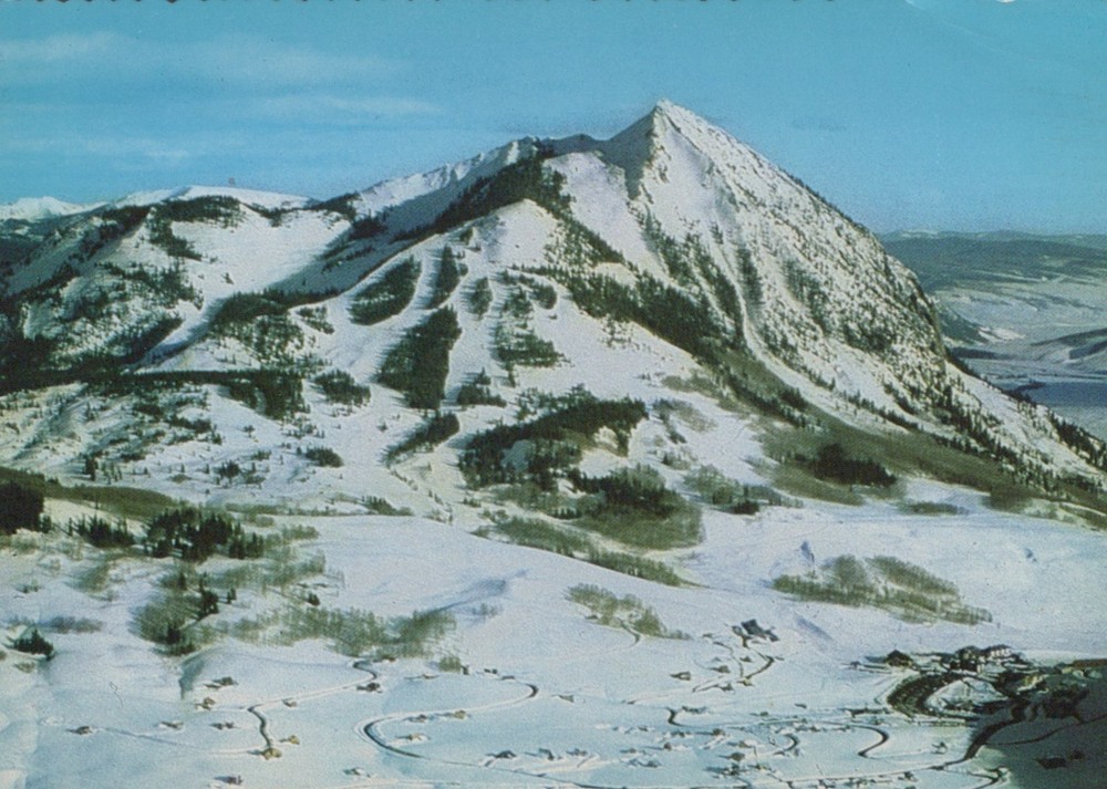 Crested Butte Ski Area Colorado 4x6 Postcard
