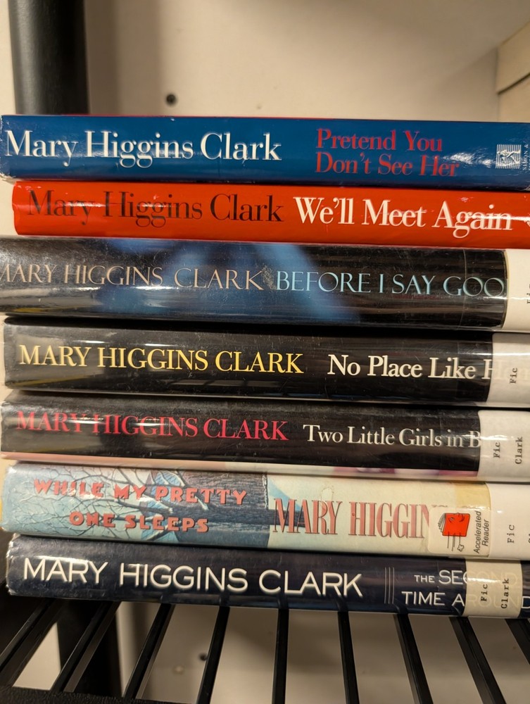 Mary Higgins Clark Hardcover Lot of 7 Books