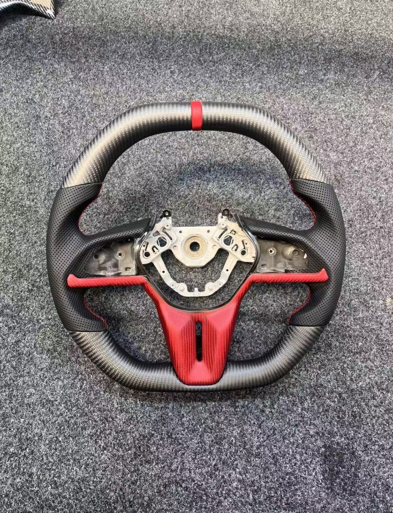 Carbon Fiber Steering Wheel fit For Nissan GT-R GTR R35