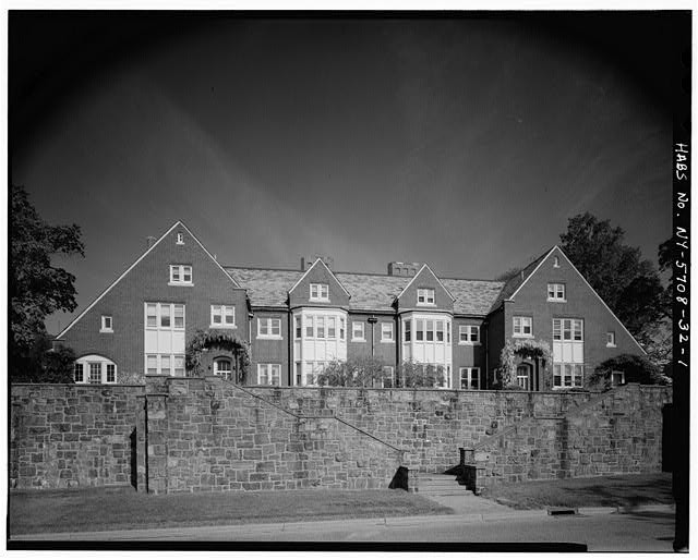 Photo:1. VIEW OF EAST (FRONT) SIDE, LOOKING WEST - U.S. Military Academy,