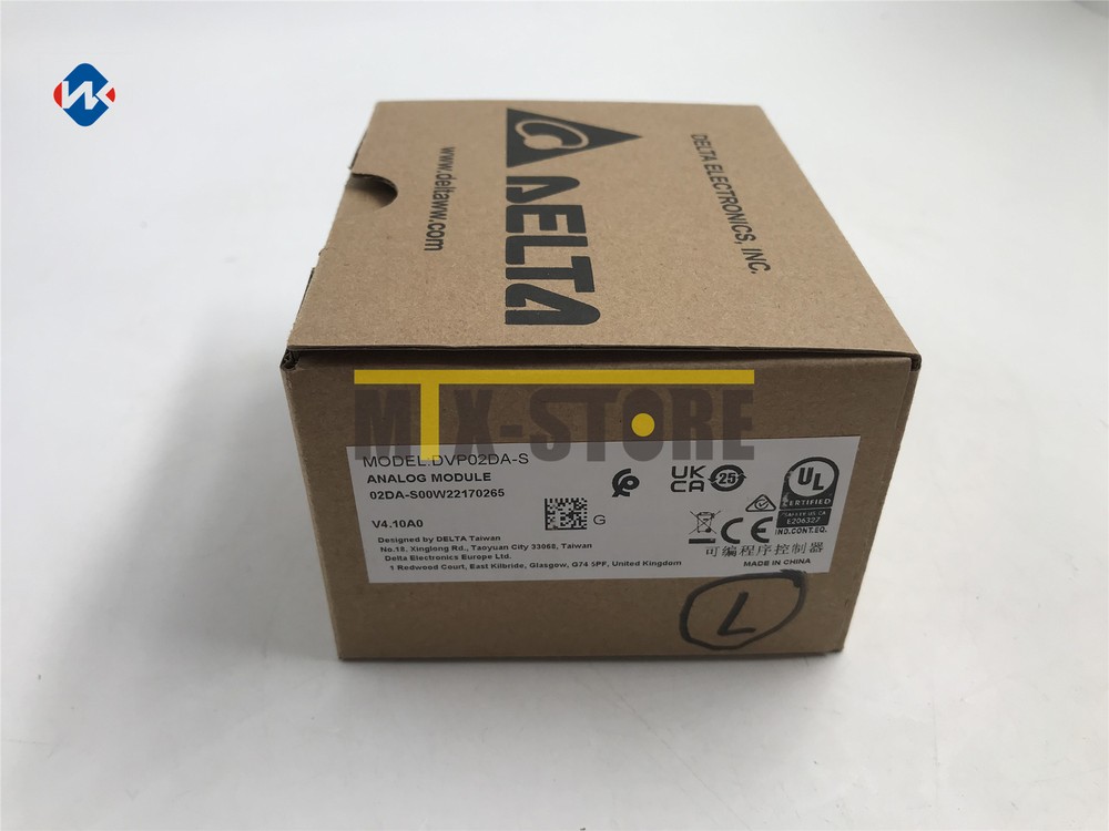 1PC Brand New IN BOX Delta PLC Analog Output Module DVP02DA-S