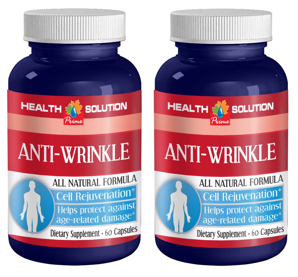 Anti aging supplements - ANTI WRINKLE ADVANCED NATURAL FORMULA - Skin repair 2B