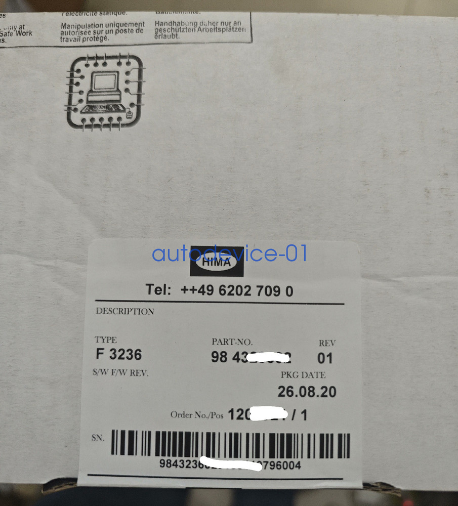 1PC Brand New HIMA F3236 Digital Input Module DHL/FedEx