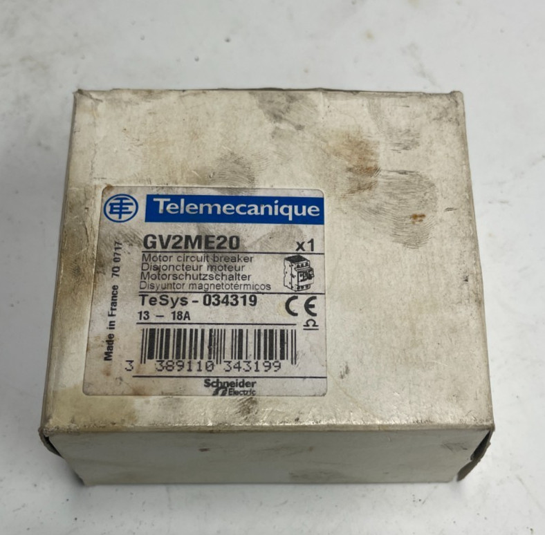 NEW GV2ME20 13-18A motor circuit breaker TELEMECANIQUE