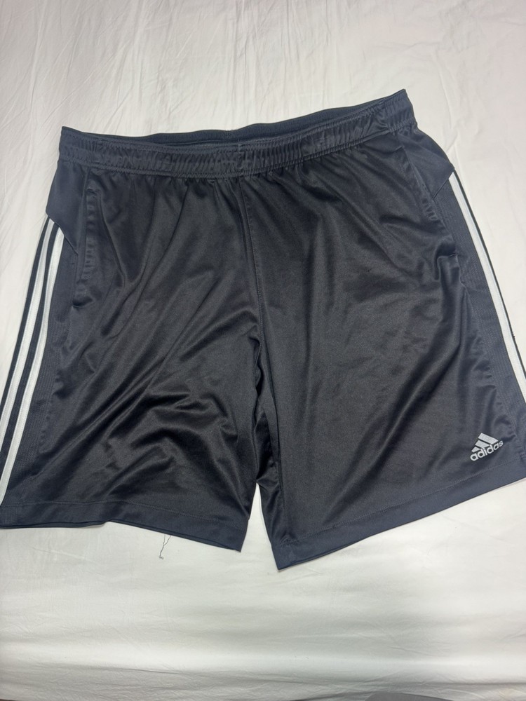 Mens adidas Shorts 2XL Black Athletic Gym Workout