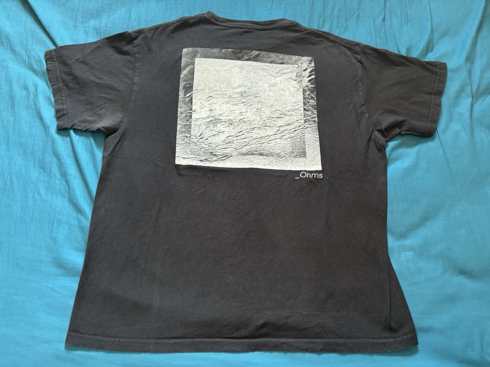 Deftones Shirt Mens XL Black Ohms Album Promo Graphic Rock Band Tour Concert