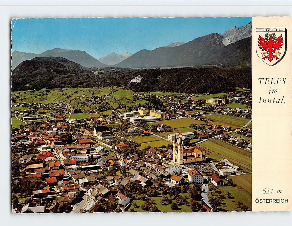 Postcard Telfs im Inntal Telfs Austria