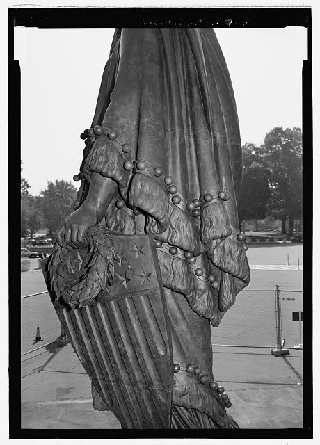 U.S. Capitol,Statue of Freedom,Washington,District of Columbia,DC,HABS,16