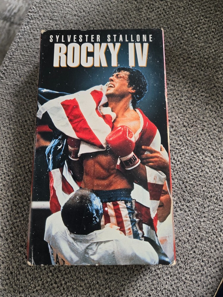 Rocky IV (VHS) Tape Vintage Rocky VHS Movie
