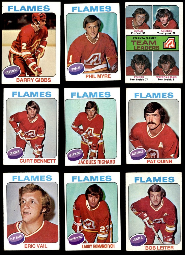 1975-76 Topps Calgary Flames Team Set 3 - VG 5249383