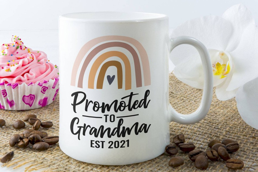 Promoted To Grandma Mug Future Grandma Mug New Grandma Mug Future Grandma Gift