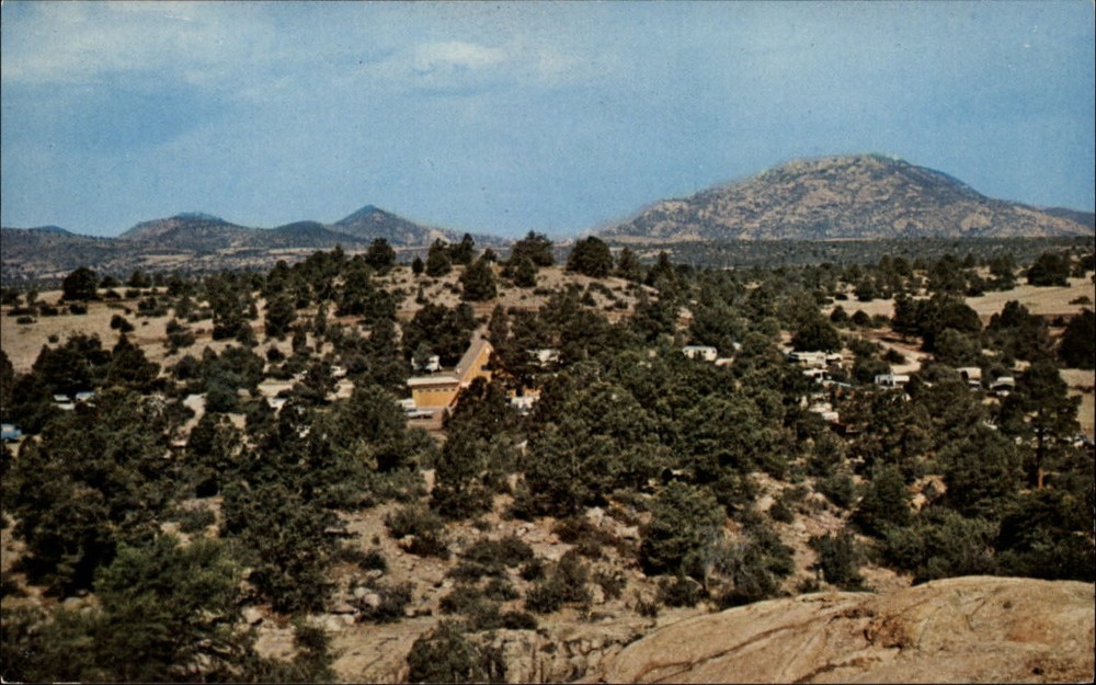 Arizona Prescott KOA Kampground ~ 1950s-60s vintage postcard sku381