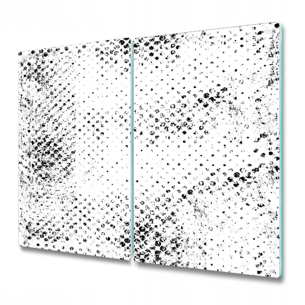 Glass Chopping Board Worktop Saver Grunge dots Polka Minimalist 2x30x52