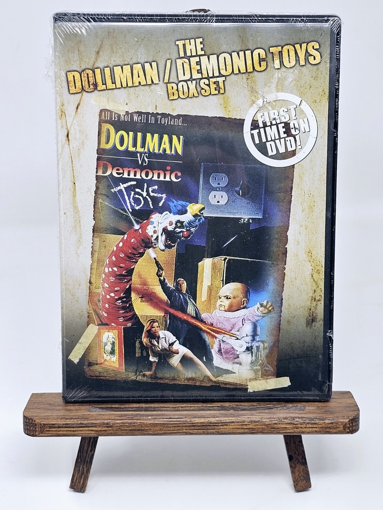 Dollman Vs Demonic Toys Box Set New Sealed DVD 1993 Full Moon Features