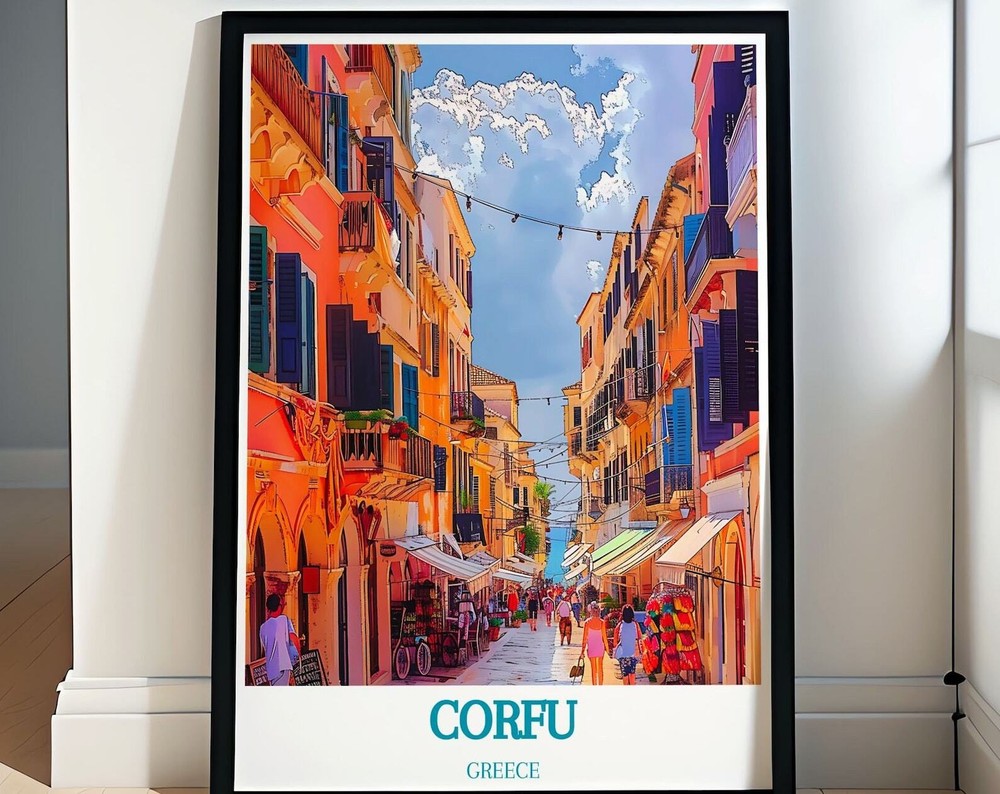 Shop Corfuthemed Wall Art And Decor Capture The Essence Of Corfu With Our Old