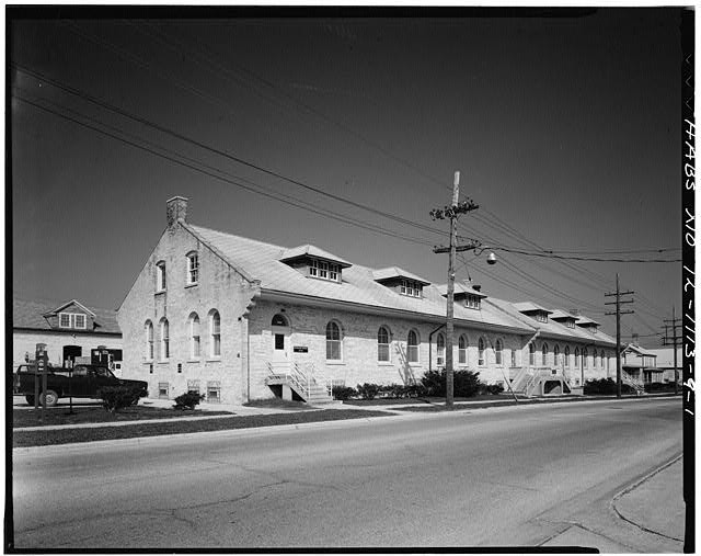 Fort Sheridan,Lyster Road,Lake Forest,Lake County,Illinois,IL,HABS,Storehouse