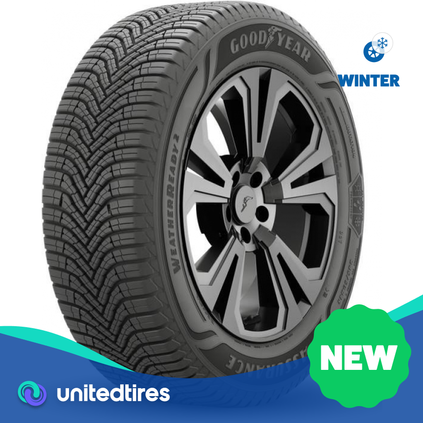 Goodyear Assurance WeatherReady 2 235/45R18 All-Season Tire for Enhanced Traction