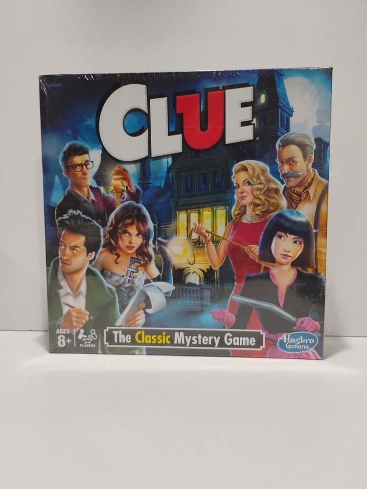 Hasbro Clue The Classic Mystery Board Game - New in Box