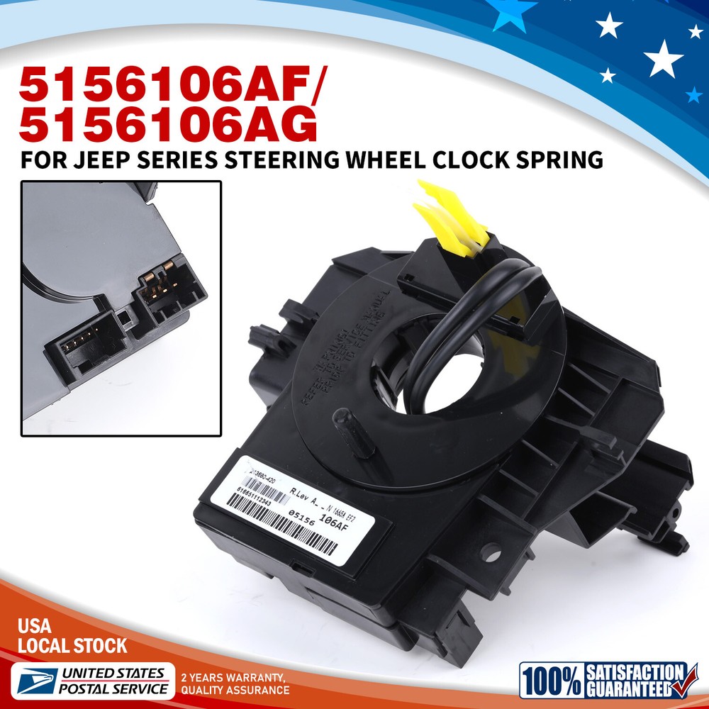 Jeep Wrangler JK 2007-2018 Steering Wheel Clock Spring with Angle Sensor