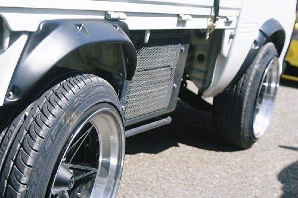 Fender flare over arch Daihatsu Hijet S100P S110P Kei Mini Truck Unpainted JDM
