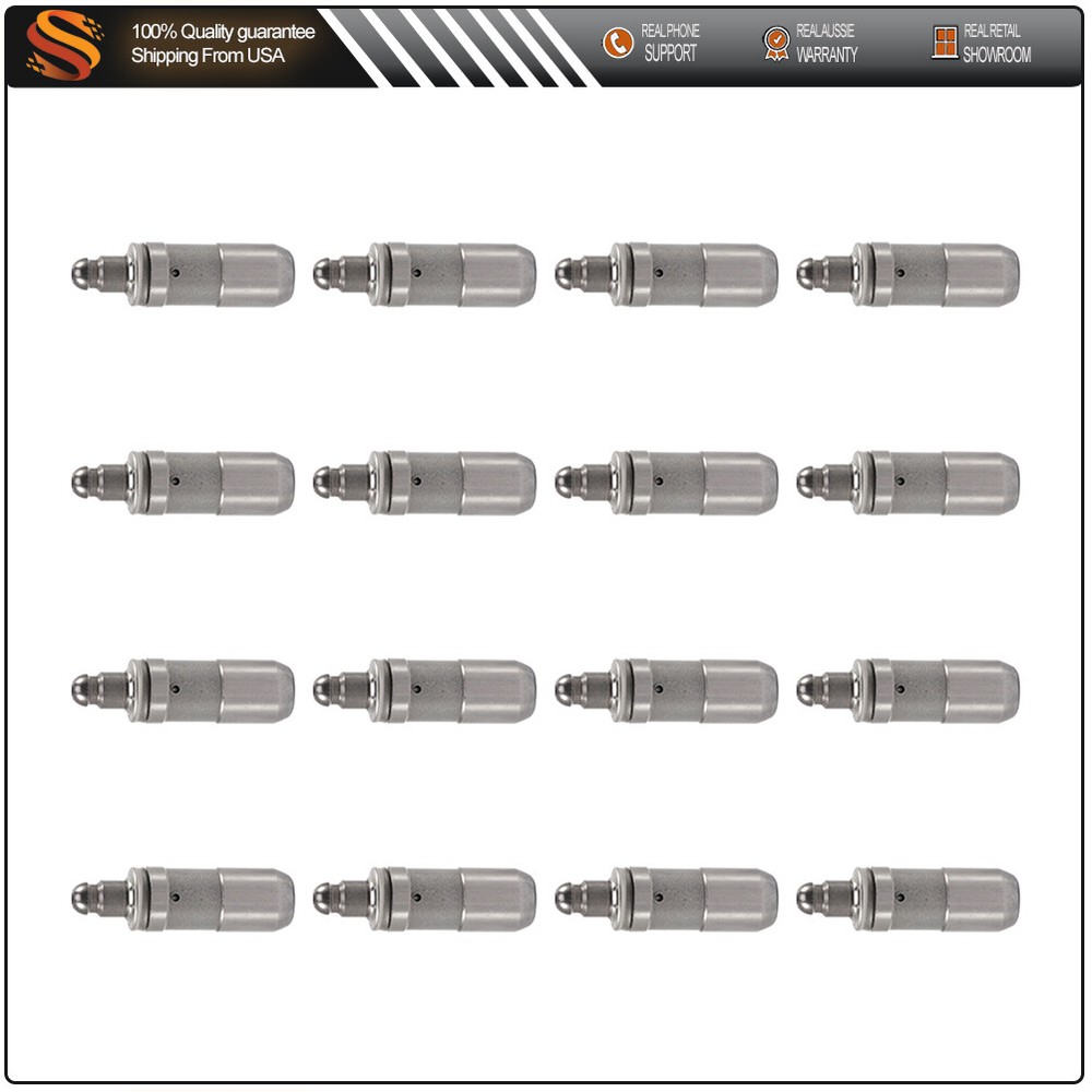 16 Pcs Hydraulic Lifters For Hyunda Sonata Elantra Santa Fe 1.6L 1.8L 2.0L 2.4L