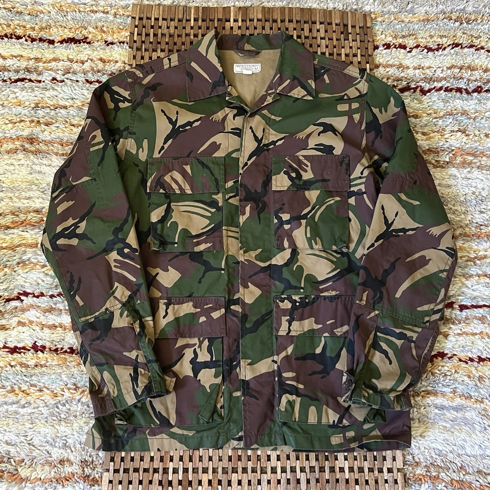J. Crew Wallace & Barnes Camo Chore Coat in Green Brown Size Medium M
