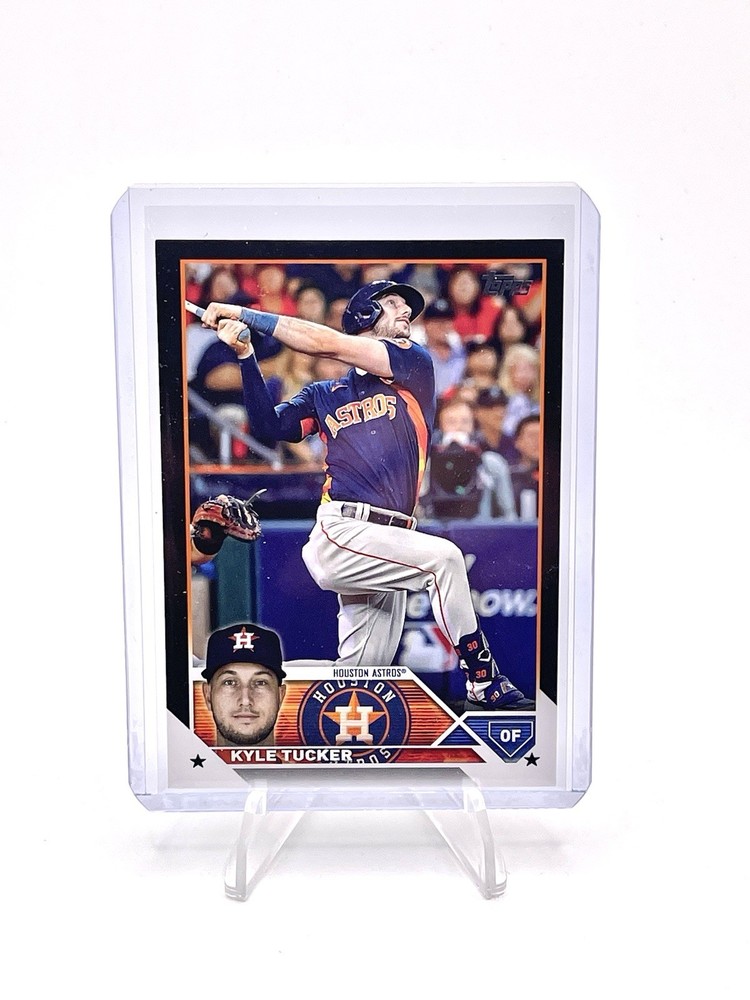 2023 Topps Series 2 Kyle Tucker Black Border Parallel 32/72 #461 Houston Astros