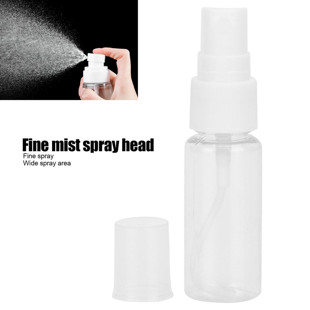 Mini Empty Travel Spray Bottle Transparent Refillable Fine Mist Cosmetic Spray