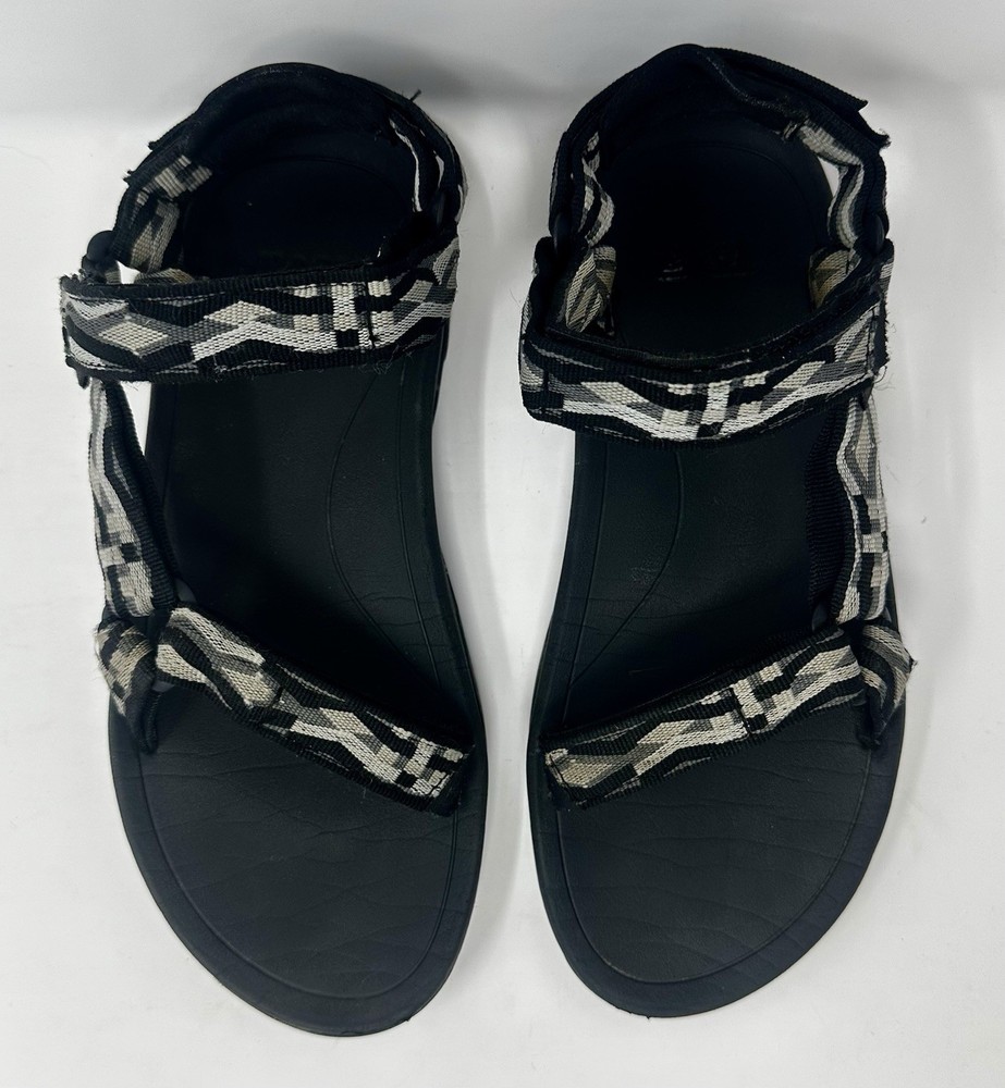 Teva Hurricane XLT 2 Sandals Women’s Size 8 Black And Gray Tribal FM1221K