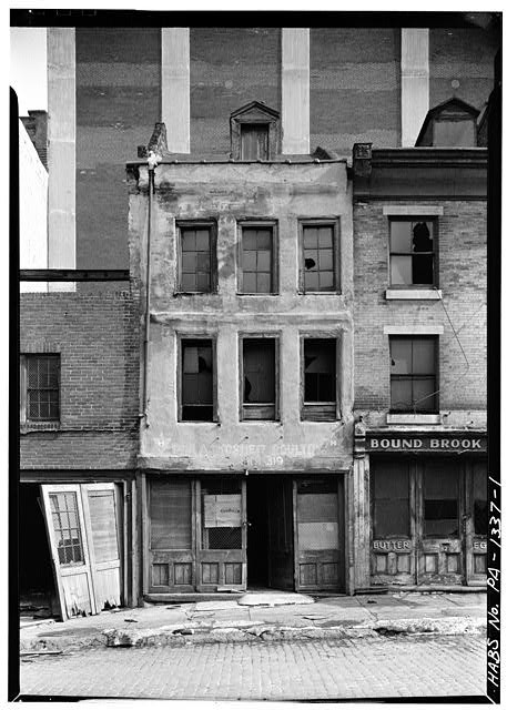 1. GENERAL VIEW - 319 South Front Street (House), Philadelphia, Philadelphia