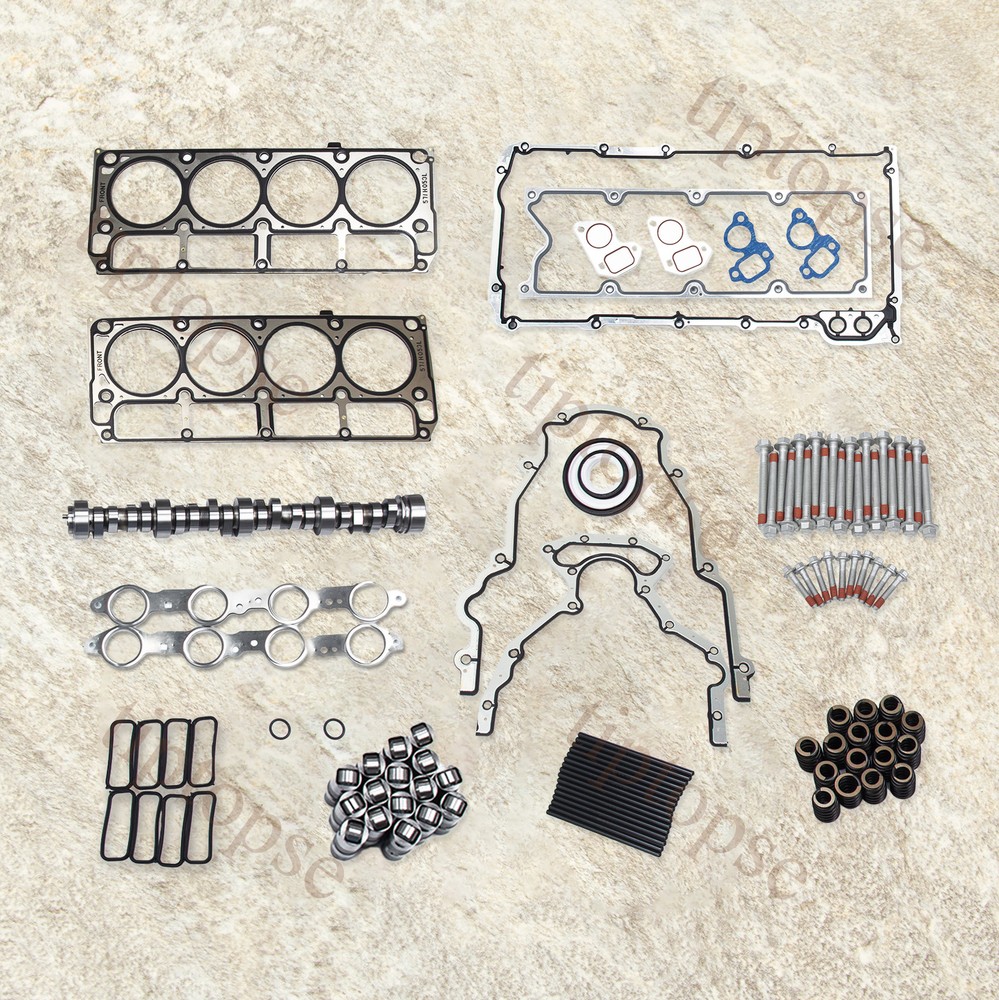 Sloppy Mechanics Stage 2 Cam Lifters Pushrods Kit For 1999-2013 GM LS Trucks SUV