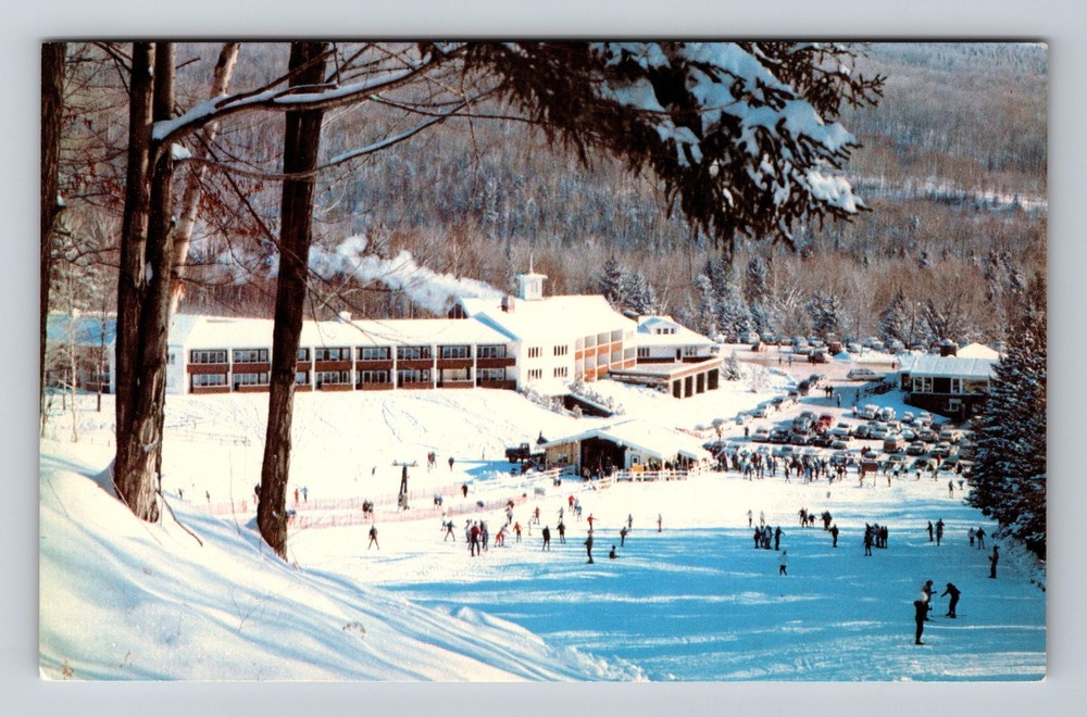Stowe VT-Vermont The Toll House Motor Inn Vintage Postcard Standard Souvenir