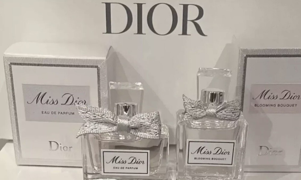 Miss Dior EDP 5ml & Blooming Bouquet EDT Mini + Free Sample