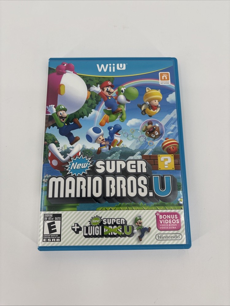 Super Mario Bros. U with New Super Luigi U. (Nintendo Wii)