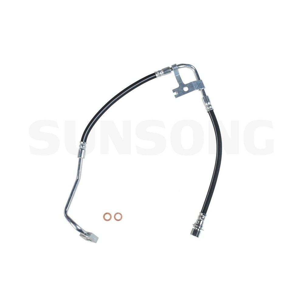 Sunsong 2203234 Brake Hydraulic Hose For 03-04 Dodge Dakota Durango