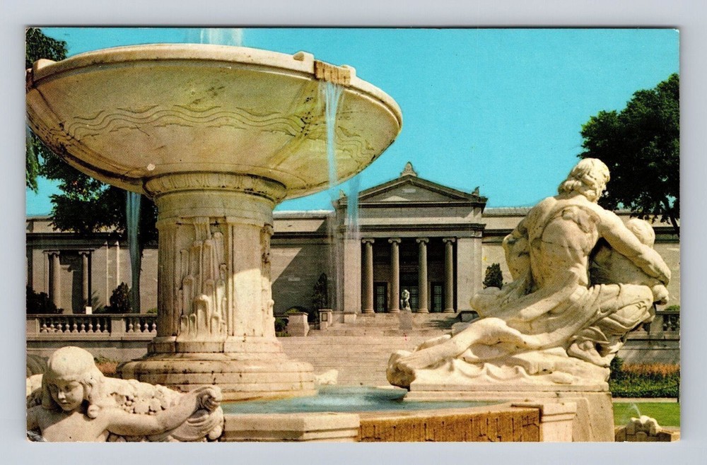 Cleveland OH-Ohio, Cleveland Museum Of Art, Antique, Vintage Souvenir Postcard