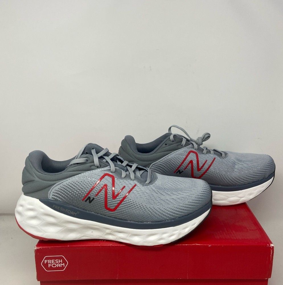 New Balance Fresh Foam X 840v1 M840FLS Aluminum Grey/True Red Men’s 10 2E Wide