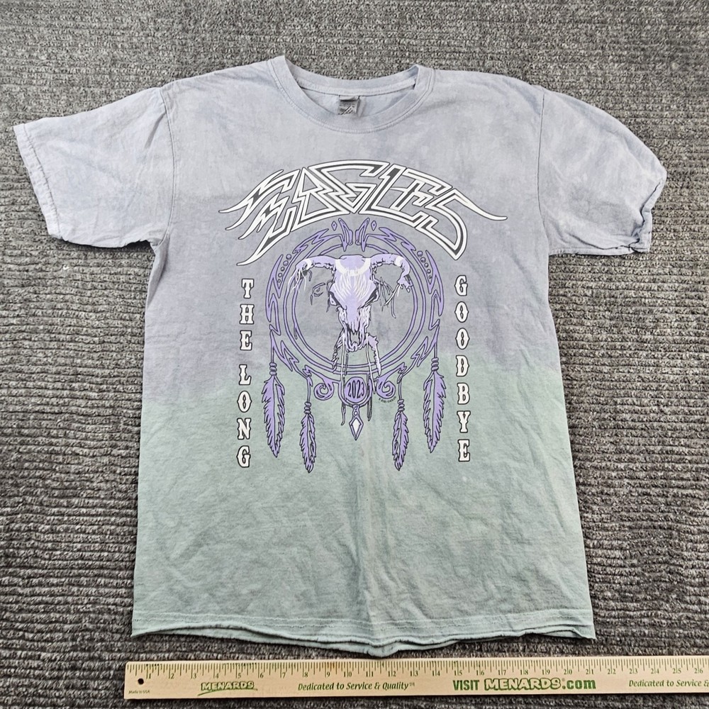 Rare Eagles Long Goodbye 2023 Concert Tour Liquid Blue L