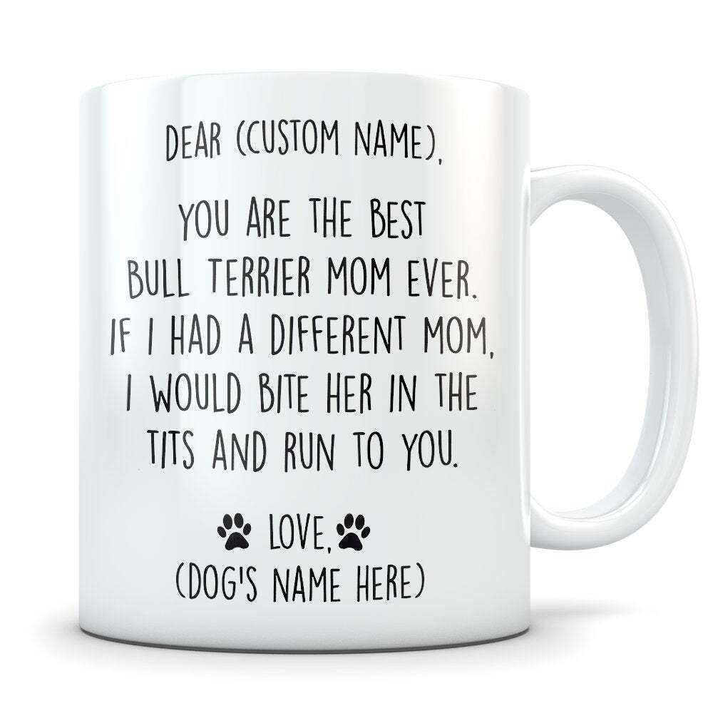 Bull Terrier Gifts For Women Bull Terrier Mom Bull Terrier Gifts Bull Terrier