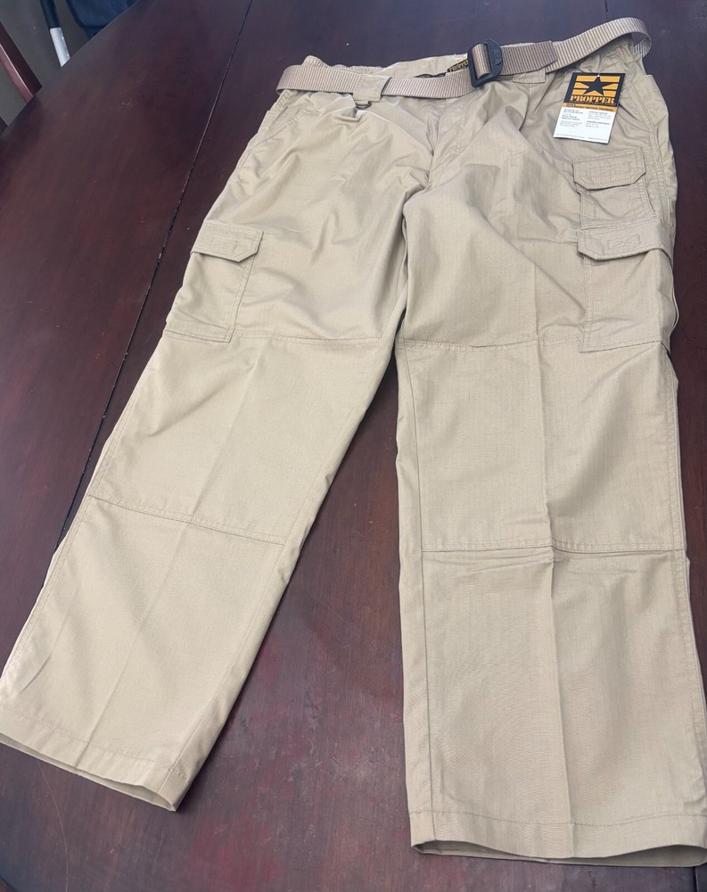 propper lightweight tactical pants Khak 42/30 with belt