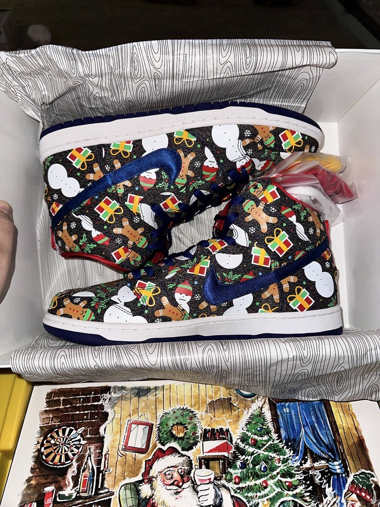 Nike SB Dunk High x Concepts “Ugly Christmas Sweater” Special Box