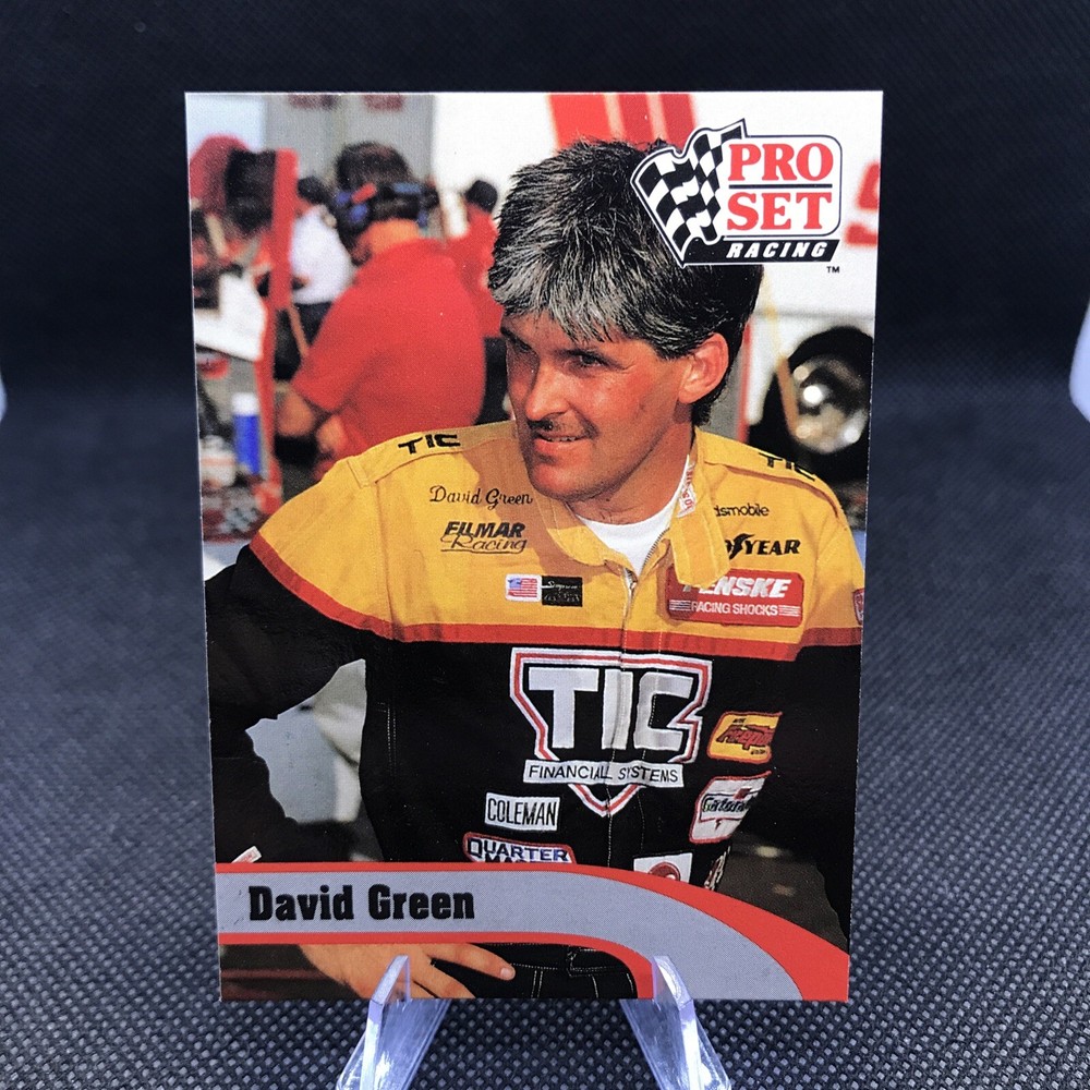 1992 Pro Set Nascar Card David Green #230 Rc
