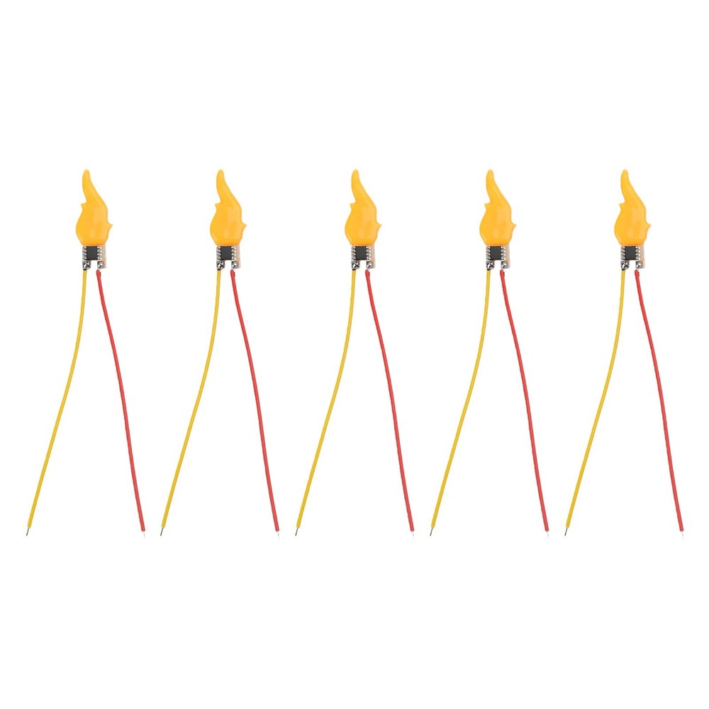 LED Candle Lights Flashing LED Bulbs Birthday Parties Plastic Material LED Diode