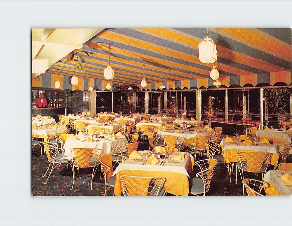 Postcard Pal's Restaurant Deerfield Beach Florida USA