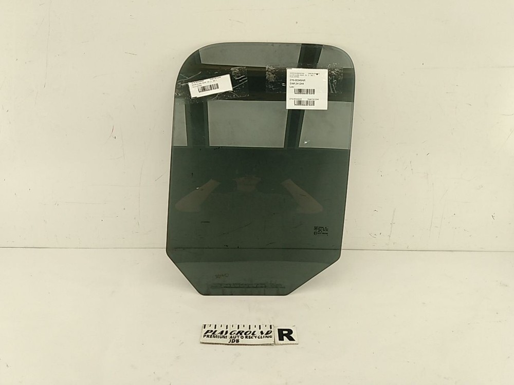 Silverado Sierra 1500 Rear Passenger Right Door Window Glass Extended Cab 07-13