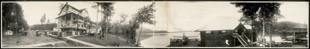 Photo:1911 Panoramic: The Glennmoore,Big Moose,New York