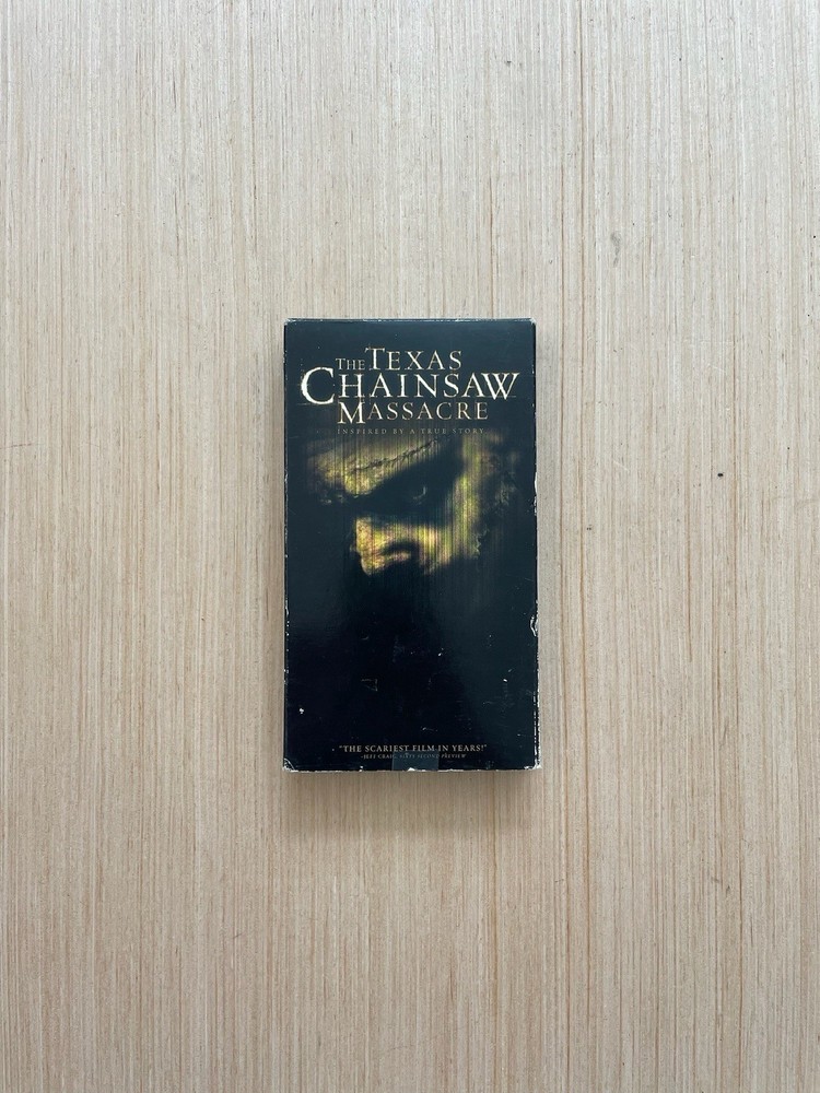 The Texas Chainsaw Massacre VHS