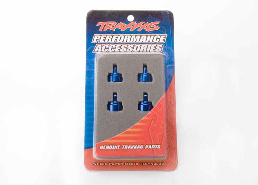Traxxas 1/10 Nitro 4-Tec 3.3 * ALUMINUM BLUE-ANODIZED ULTRA SHOCK CAPS * 3767A