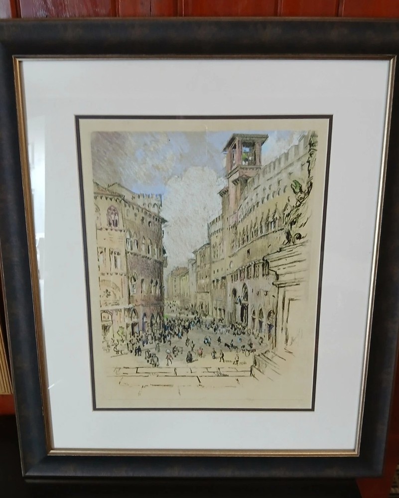 Joseph Pennell Watercolor