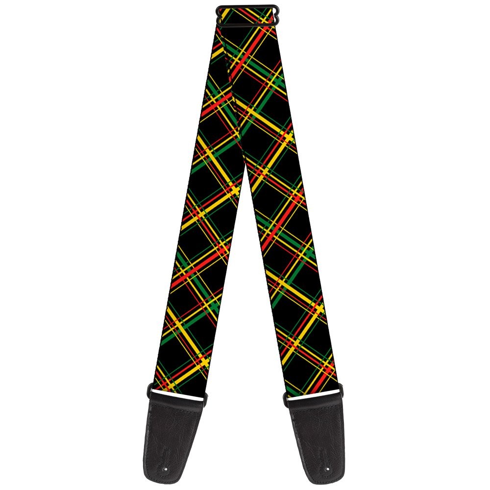 Guitar Strap - Plaid X Rasta ACC NEWAnother great item from Rarewaves USA | Free delivery!